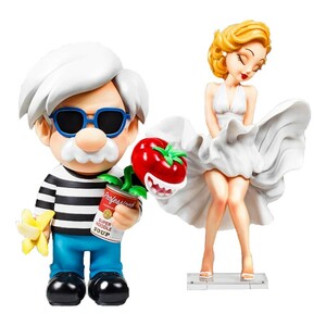 zcwo FOOLS PARADISE super pop leon Andy Warhol Marilyn Monroe スタチュー レオン マリオ マーリン アートトイ スタチュー フィギュア