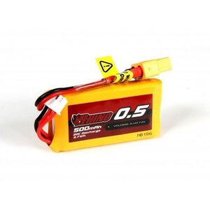 Rhino 7.4V 500mAh 20C リポ リチウムポリマー バッテリー