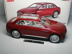 ▲入手困難！限定品！Schuco 1/18 メルセデスベンツ マイバッハ Maybach Vision Ultimate Luxury Red SUV 新品 Resin Model