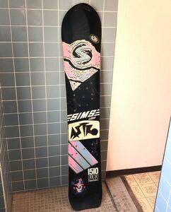 ■レトロ・スノーボード■SIMS・シムス■CARBON／KEVLAR 151cm■