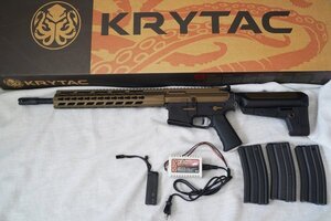 特別仕様 KRYTAC TRIDENT Mk2 SPR セラコートVer. Burnt Bronze/Graphite Black 電動ガン