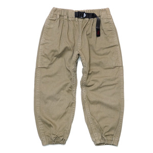 GRAMICCI KIDS JOGGER PANTS【100】カーキ グラミチ キッズ ジョガーパンツ ベビー 子供服 コットン クライミング GKP-12F601 