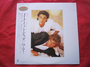 ■ワム！（WHAM！）■　MAKE　IT　BIG　■　 国内盤帯付きLPレコード 　