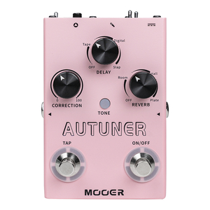 Mooer ムーアー MVP1 Autuner ディレイ リバーブ ピッチ補正 ボーカル用エフェクター ギターエフェクター