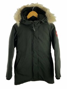 CANADA GOOSE◆Victoria Parka/XS/ナイロン/BLK/3037LA/シミ汚れ有