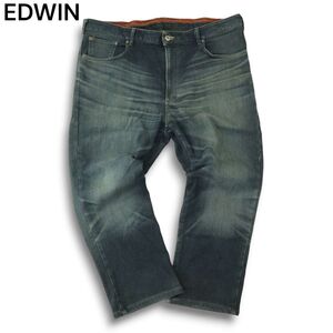 EDWIN エドウィン ER003W ジャージーズ 裏起毛 加工 ストレッチ デニム パンツ ジーンズ Sz.3L　メンズ 大きいサイズ 日本製　A4B04799_9#Q