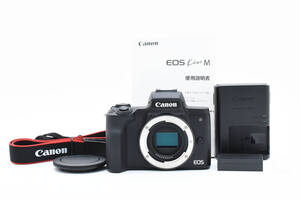 【完動美品】人気機種 Canon キャノン EOS Kiss M ボディ ブラック　オーバーホール済