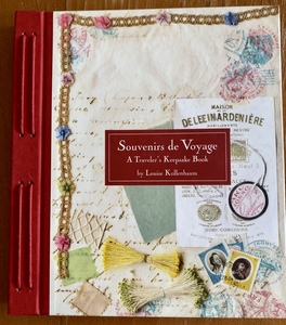 送料無料 旅の記録をコラージュするノート Souvenirs de Voyage A Traveler