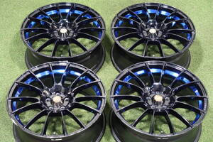 ＜大人気!Wedssport!＞ウェッズスポーツ SA-72R 18in 7.5J+45 PCD100 4本セット トヨタ 86 プリウス スバル BRZ レガシィ インプレッサ