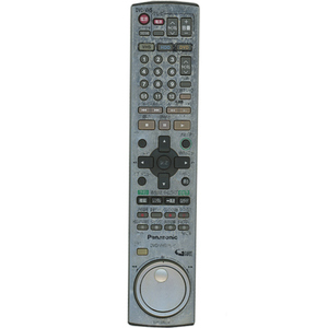 【中古】Panasonic DVD・VHSリモコン EUR7632X30 本体いたみ [管理:1150022574]