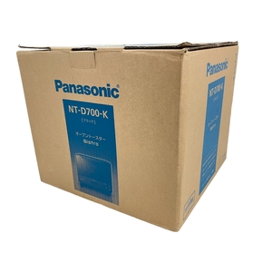 【動作保証】Panasonic NT-D700-K ビストロ オーブントースター ブラック 未使用 W8897935