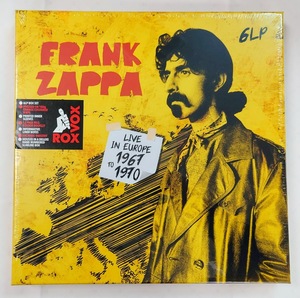 LP BOX FRANK ZAPPA / LIVE IN EUROPE 1967 - 1970 (6LP) 廃盤 ザッパの初期ヨーロッパ公演各種が6LPで登場!!