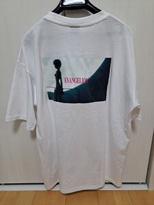 【新品】エヴァンゲリオン/EVANGELION 綾波レイTシャツMサイズWH