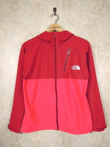 THE NORTH FACE WP AMP JACKET●レディースSサイズ/レッド×ピンク/赤/防水マウンテンパーカー/レインジャケット/ノースフェイス/NPW16920