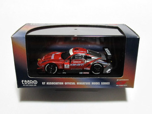 A★即決★ EBBRO 1/43 ★ 2005 NISSAN NISMO Z ／ ニッサン ザナヴィ ニスモ フェアレディZ #1 S-GT500 本山/ライアン ★