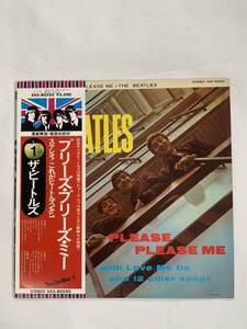 ☆2966 ビートルズ /BEATLES/PLEASE PLEASE ME LP盤 レコード