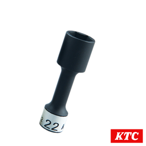 BP49-22 12.7sq インパクト用 ホイールナットソケット 22mm KTC KTC ソケットレンチ ゴムクッション付き インパクトレンチ対応