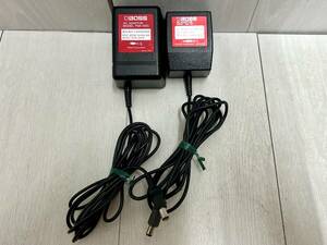 送料無料★ 2個セット BOSS ボス 純正 ACアダプター PSA-100G PSA-100 DC9V 200mA テスター確認済 電源 エフェクター OS-2 NS-2 DD-3 PSM-5