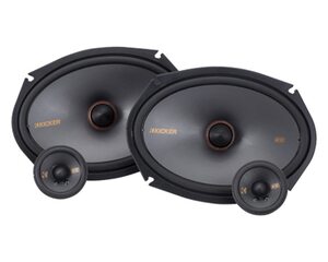 【中古】KICKER 48KSS269 6x9インチ 200w カーコンポーネントスピーカー 2.75インチミッド/ツイーター付き KSS269