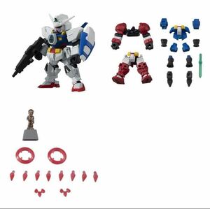 モビルスーツアンサンブル14①ガンダムAGE-1 ②タイタス＆スパローウェア③武器(ビームパーツ + フリット銅像) MOBILE SUIT ENSEMBLE14 c