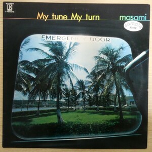 LP6926【和モノ/Japanese Groove】プロモ「吉田政美 / MY TUNE MY TURN / L-12001E」村上秀一 林立夫 岡沢章 高水健司 矢野顕子