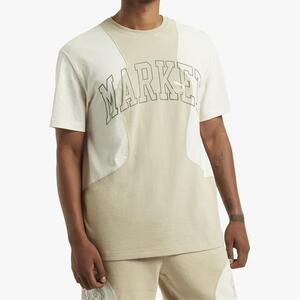 プーマ マーケット コラボ ロゴ Tシャツ USサイズXS 日本サイズS相当 定価6050円 ベージュ系 MARKET 半袖 ショートスリーブ