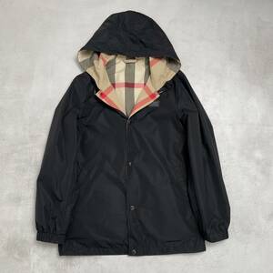 【美品】BURBERRY LONDON バーバリー リバーシブル ナイロン ジャケット XS 現行タグ