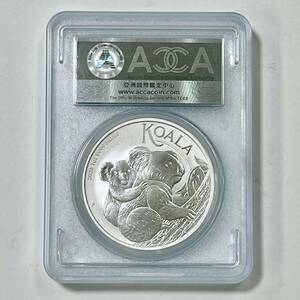 【ACCA鑑定済・最高評価品】オーストラリア2023年☆コアラ1oz1ドル銀貨☆MS70最高鑑定☆純銀31.10g☆市場完売品☆資産保全の定番!!⑬