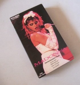 三菱ビデオ　マドンナ　デモテープ　MADONNA　VHS　非売品　ジャンク