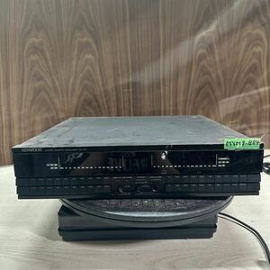 MYM9-884 激安 イコライザー KENWOOD GE-77E STEREO GRAPHIC EQUALIZER 通電OK 中古現状品 ※3回再出品で処分