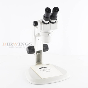 [DW] 8日保証 SMZ460 C-PS NIKON 0.7-3倍 10×/21 ニコン Stereoscopic Microscope 実体顕微鏡 取扱説明書[06670-0005]