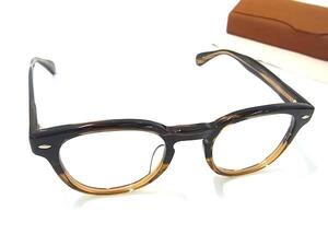 1円 ■極美品■ OLIVER PEOPLES オリバーピープルズ 47□22‐137 8108 サングラス 眼鏡 ブラウン系 FL0586