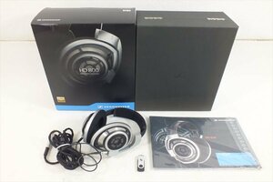 □ SENNHEISER ゼンハイザー HD800 ヘッドフォン 音出し確認済 中古 現状品 240806G6715