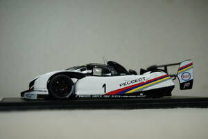 1/43 スーパーコプター マニクール spark Peugeot 905 Evolution 2 #1 1992 Magny-Cours EVO2 E2 プジョー supercopter SWC WSC エボ