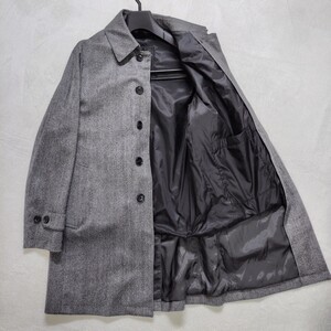 未使用に近い 【L】2way UNITEDARROWS ユナイテッドアローズ ステンカラーコート ライナー付き ダウン メンズ 秋冬 高級ライン 説明確認