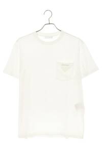 プラダ PRADA UJN677 サイズ:XXL トライアングルロゴポケットTシャツ 中古 FK04