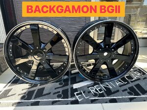 【新品アウトレット】レガンス　BACK GAMMON BGⅡ ホイール４本セット 半額＆送料込み！！