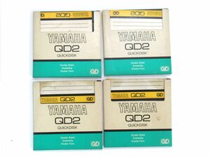 AG 3-13 YAMAHA QD2 QUICKDISK ヤマハ クイックディスク ４枚セット