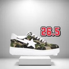 即日配送！デットストック！Bape sta low abc camo 20th