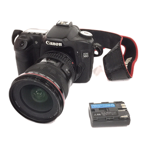 Canon EOS 50D EF 17-40mm 1:4 L USM ULTRASONIC デジタル一眼レフカメラ レンズ QR014-191