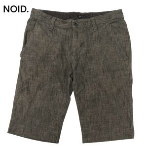 NOID. ノーアイディー 春夏 ハーフ ショート デニム パンツ ジーンズ Sz.1　メンズ 日本製　C4B02895_7#P