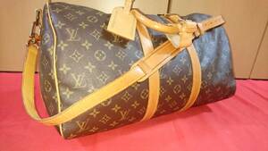 ☆☆　【美品】LOUIS VUITTON ルイ ヴィトン モノグラム キーポル45 ボストンバッグ〔ショルダーストラップあり〕☆☆