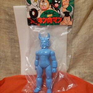 新品　バッファローマン　ソフビ　メディコム・トイ　キン肉マン　アニメ　角有り