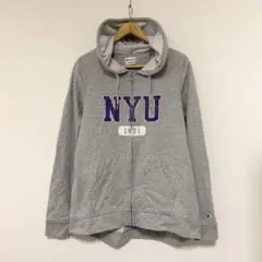 NYU/Champion(USA)ビンテージスウェットパーカ