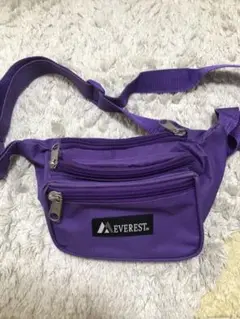 ★ SALE★EVEREST ウエストポーチ　パープル