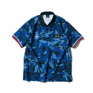 【即決】【送料最安360円】 FCRB f.c real bristol エフシーレアルブリストル SOPHNET ソフネット CAMOUFLAGE POLO ポロシャツ 半袖