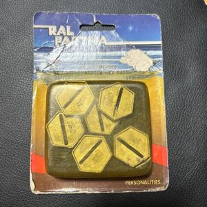 メタルフィギュア RAL PARTHAラルパーサ ウォーハンマーの情景等に　01-250 MEDIUM HEX BASES（6）