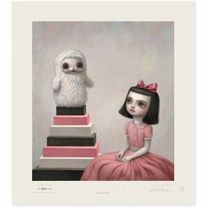 MARK RYDEN Yuki The Young Yak マーク・ライデン 直筆サイン入り リソグラフ ポスター ED500 ヒグチユウコ 奈良美智 Roby Dwi Antono