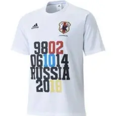 新品 adidas サッカー日本代表 W杯 突破記念Tシャツ