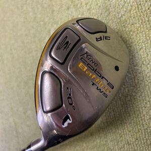 W519 King cobra Baffler TWS 3/R 20° 純正カーボンHL-60 フレックスSR